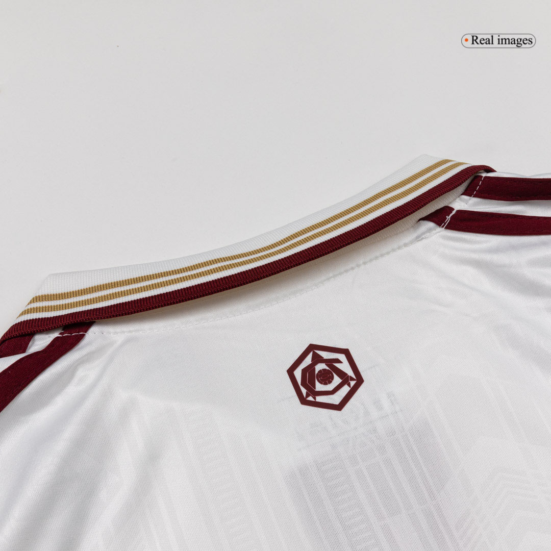 Kid's Arsenal Third Away Soccer Jersey Kit(Jersey+Shorts+Socks)  25/26 White