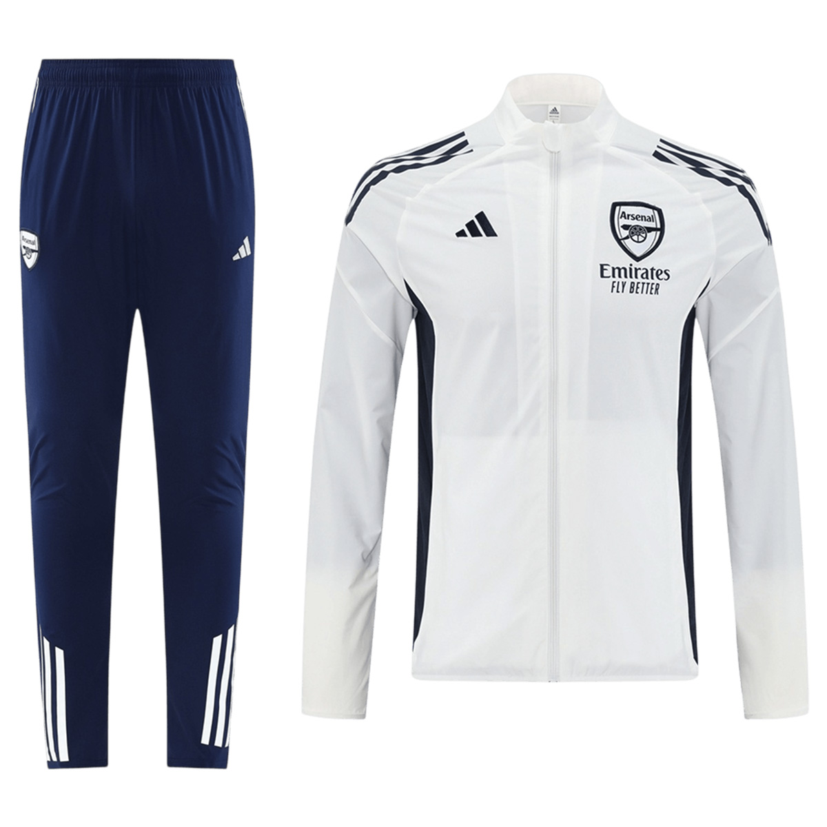 Arsenal Training Tracksuit Kit(Top+Pants) 25/26 White