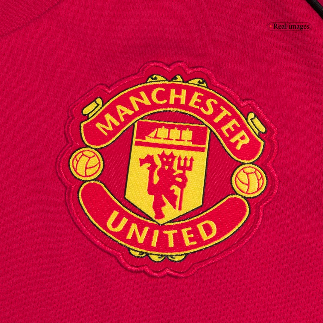 Manchester United Home Soccer Jersey Kit(Jersey+Shorts+Socks) 2025/26 Red