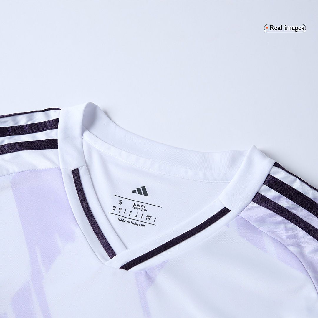 Manchester United Away Soccer Jersey Kit(Jersey+Shorts+Socks) 2025/26 White