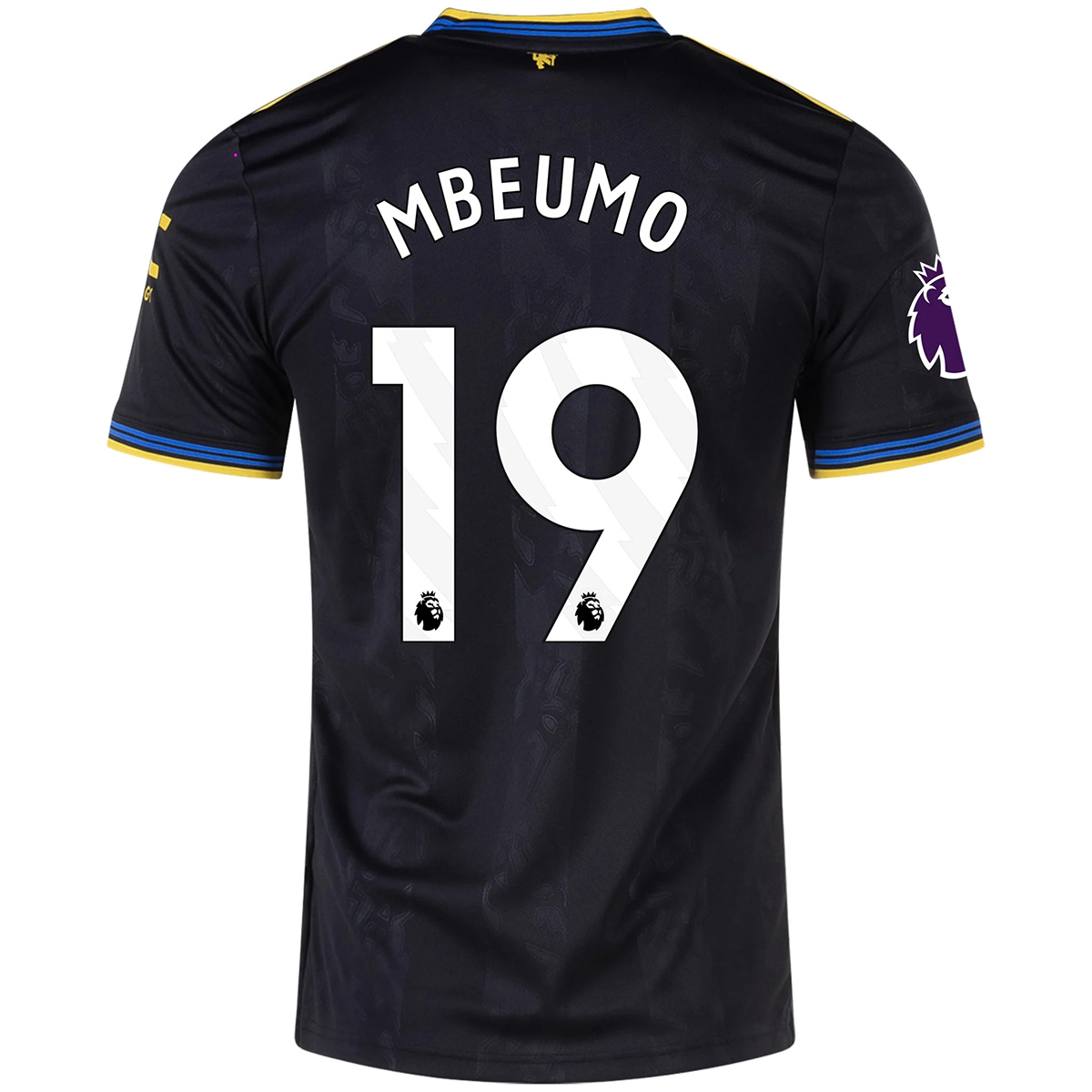 Mbeumo #19 Manchester United Third Jersey 2025/26 Black