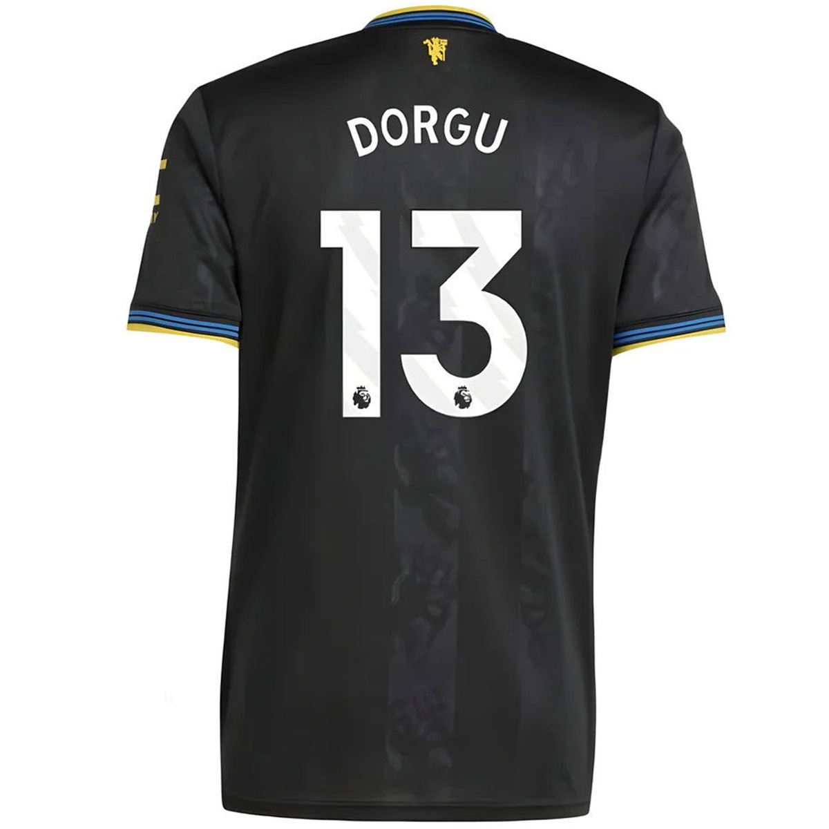 Dorgu #13 Manchester United Third Jersey 2025/26 Black