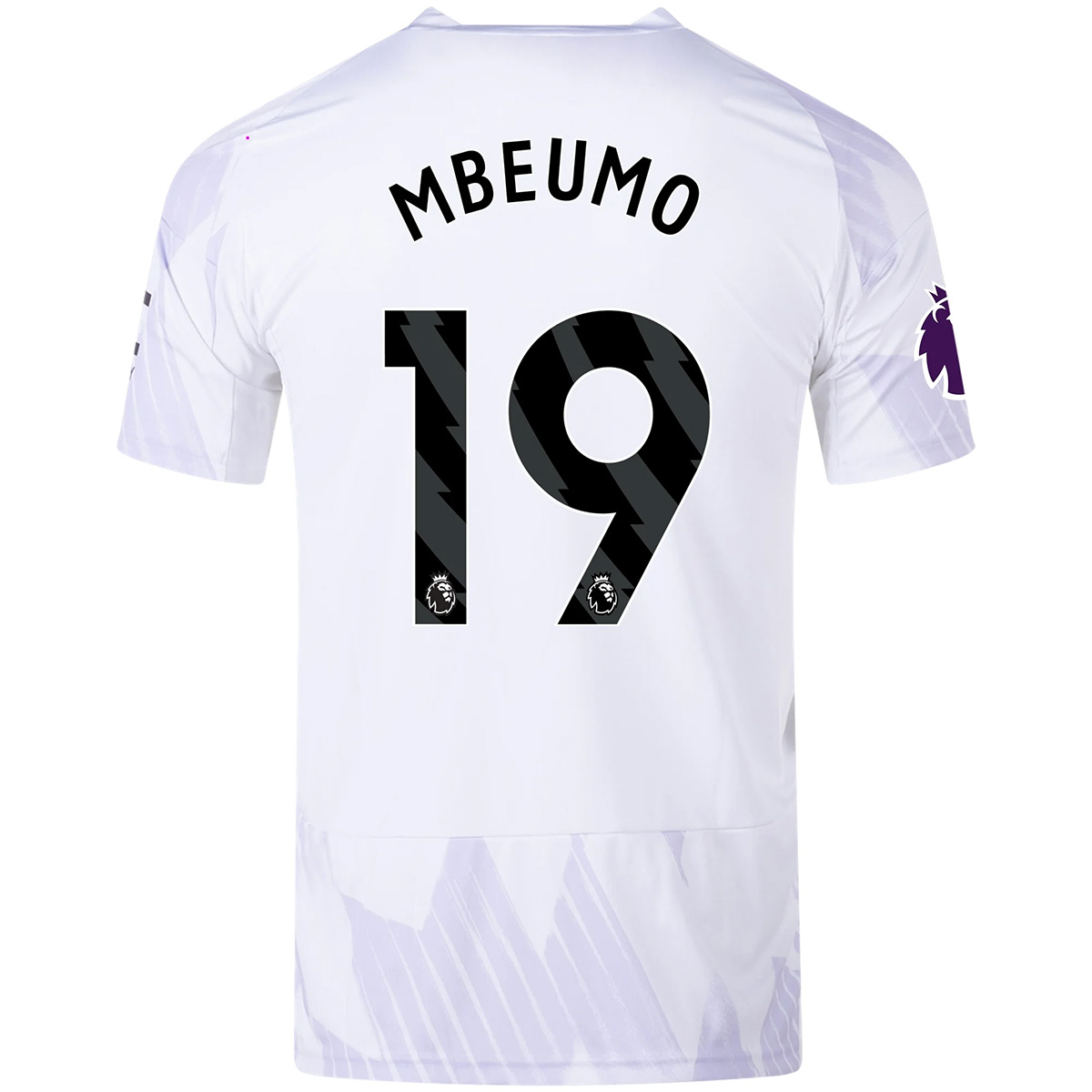 Mbeumo #19 Manchester United Away Jersey 2025/26 White