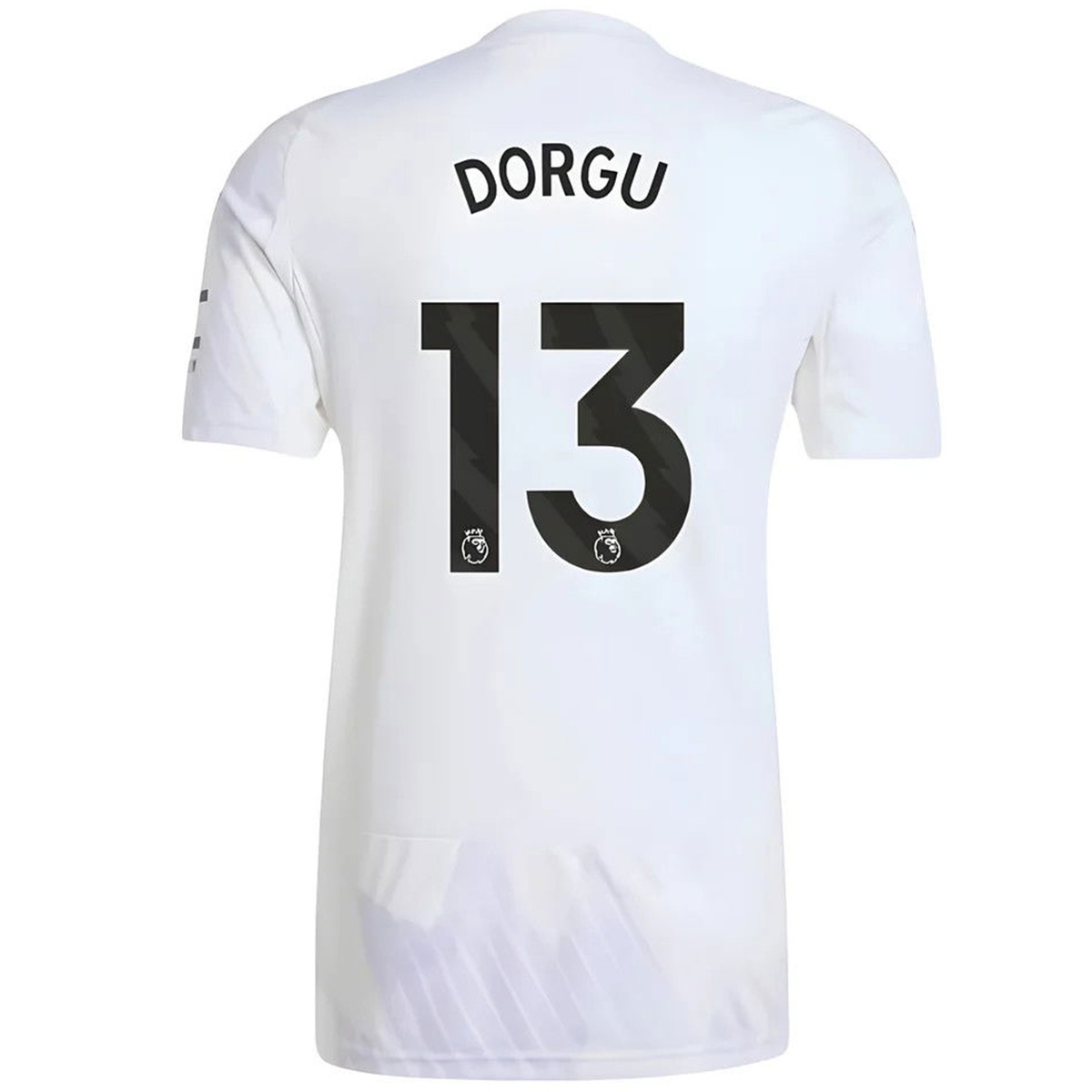 Dorgu #13 Manchester United Away Jersey 2025/26 White