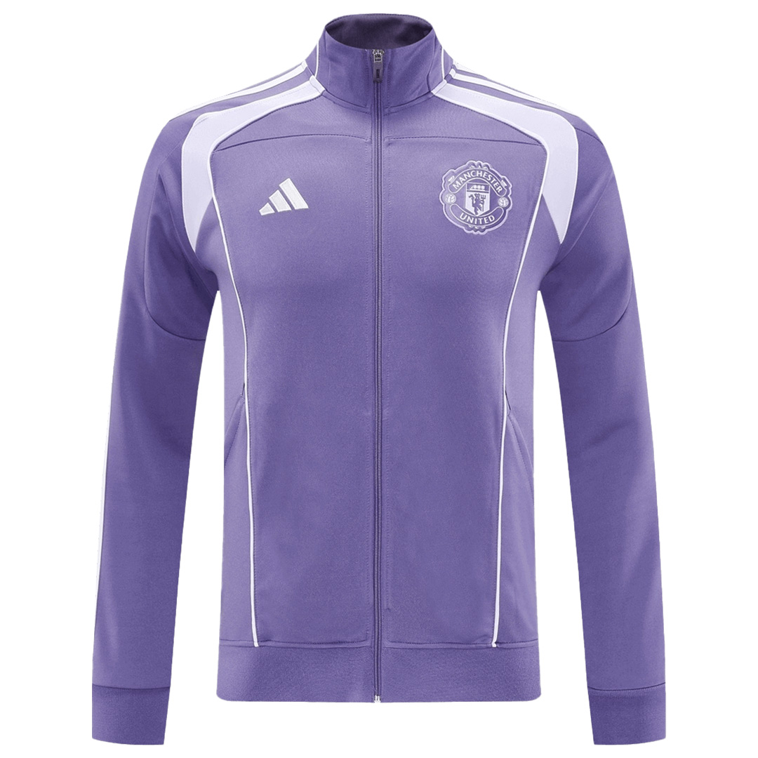 25/26 Manchester United Training Jacket Purple