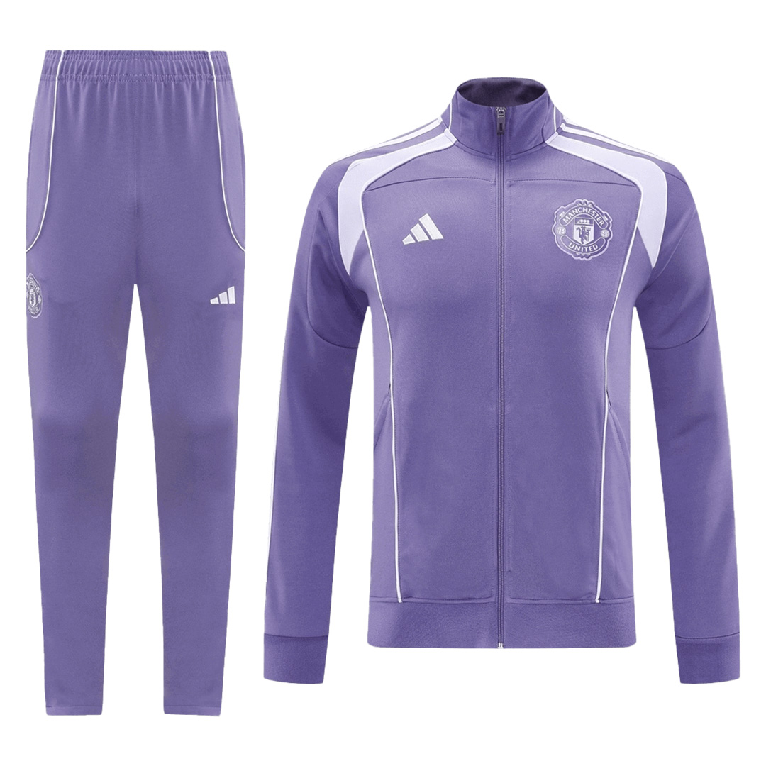 25/26 Manchester United Training Jacket Kit(Jacket+Pants) Purple
