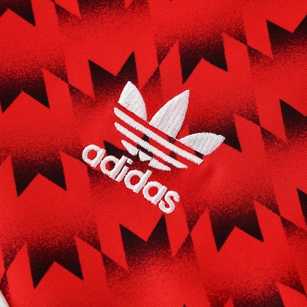 25/26 Manchester United Training Jacket Red&Black