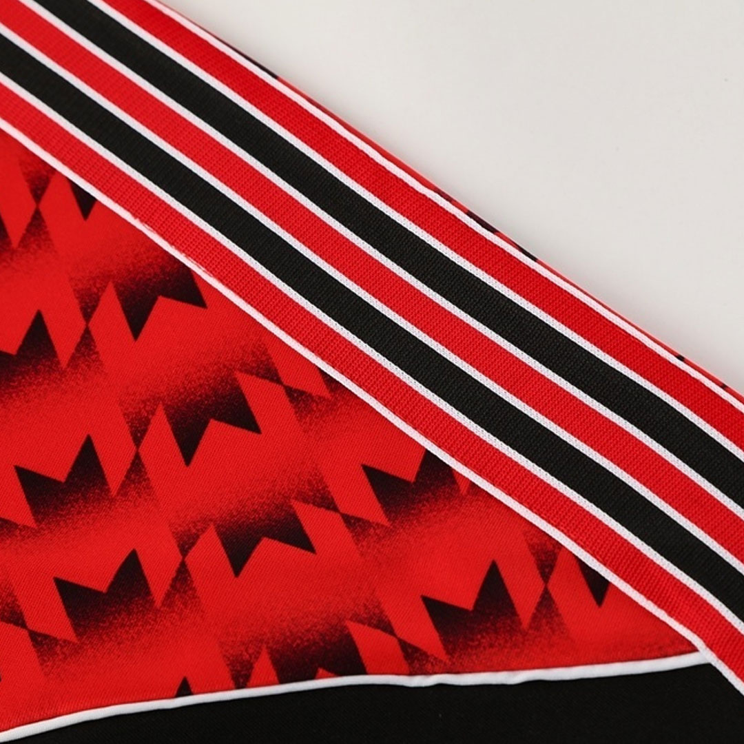 25/26 Manchester United Training Jacket Red&Black