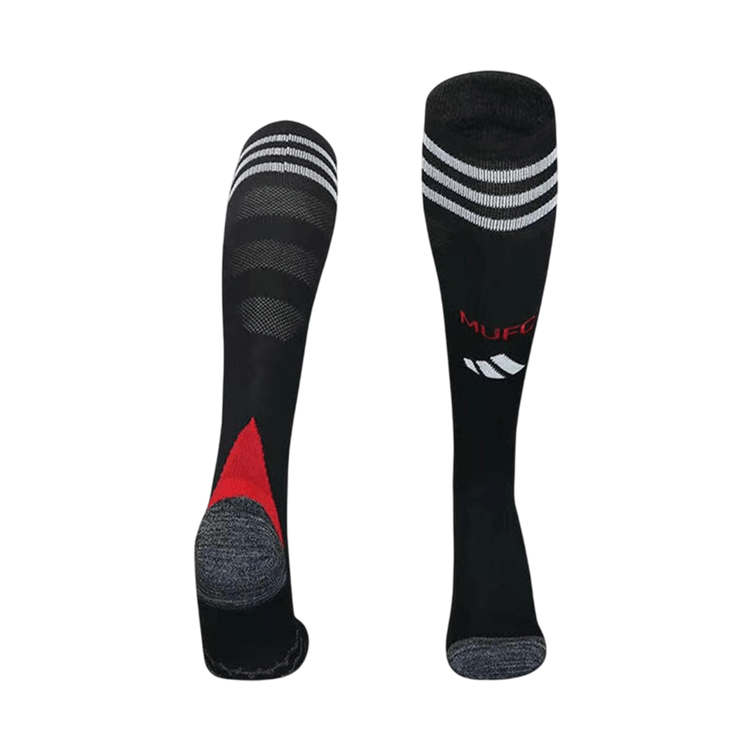 25/26 Manchester United Home Socks Black