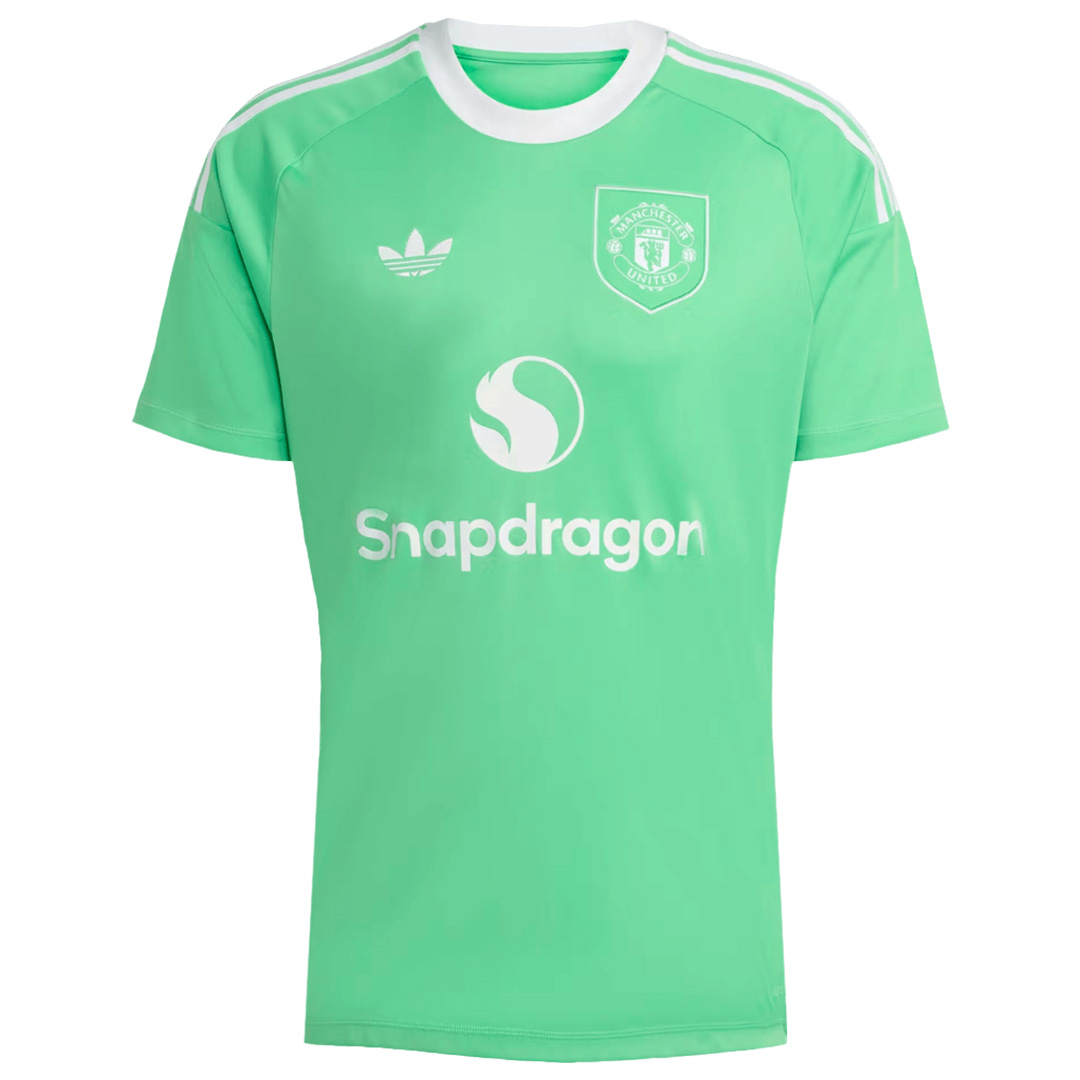 Manchester United Goalkeeper Soccer Jersey 25/26 Green