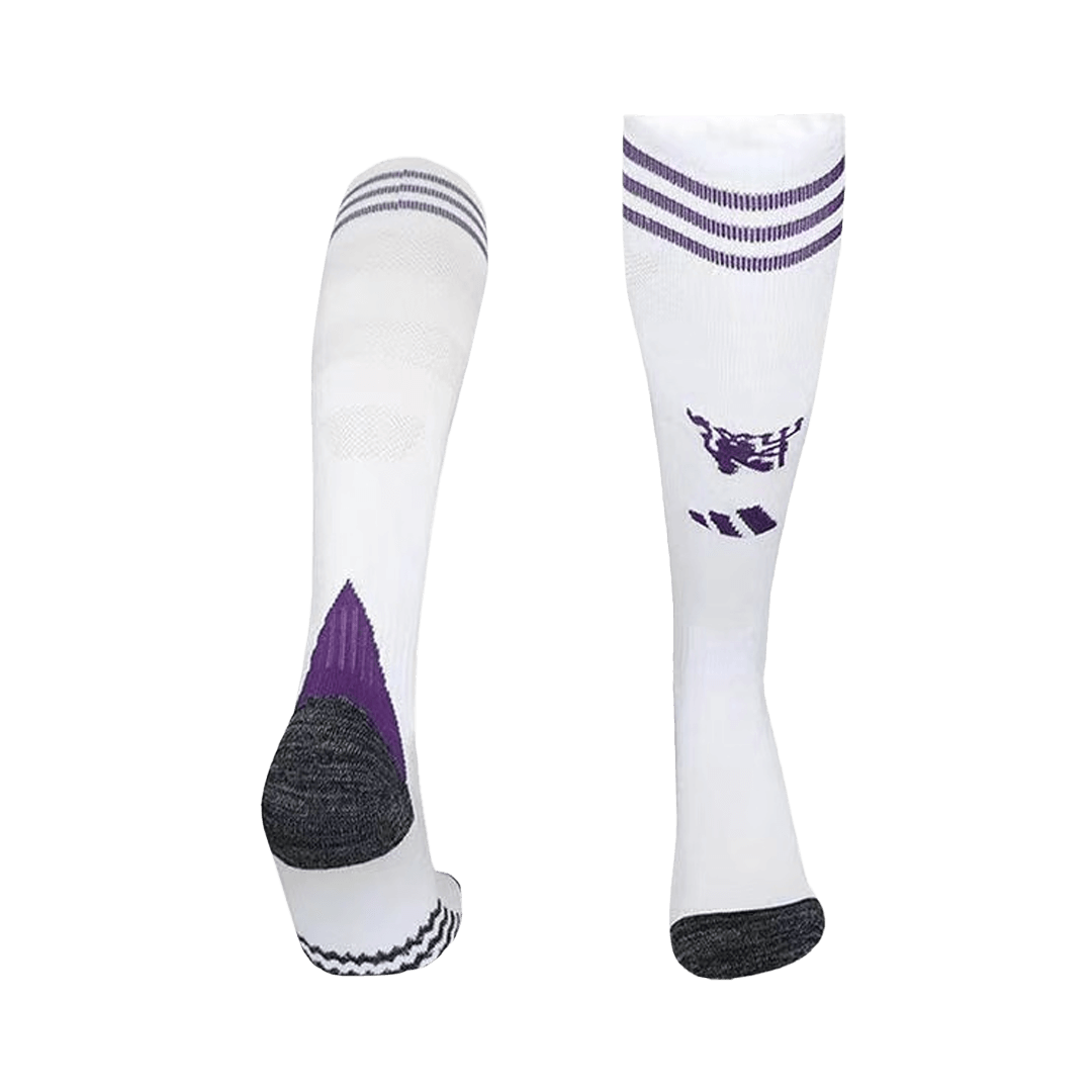 Kid's 25/26 Manchester United Away Socks White