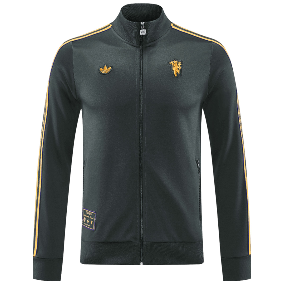 25/26 Manchester United Training Jacket Black