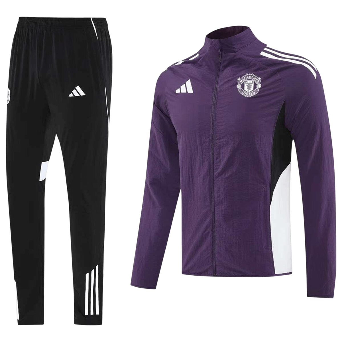 Manchester United Training Tracksuit Kit(Top+Pants) 25/26 Purple