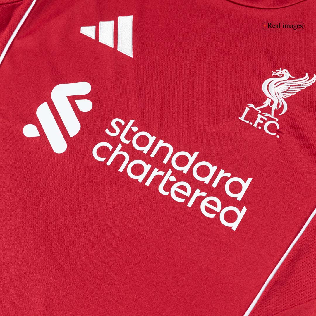 ISAK #9 Liverpool Home Soccer Jersey 25/26 Red