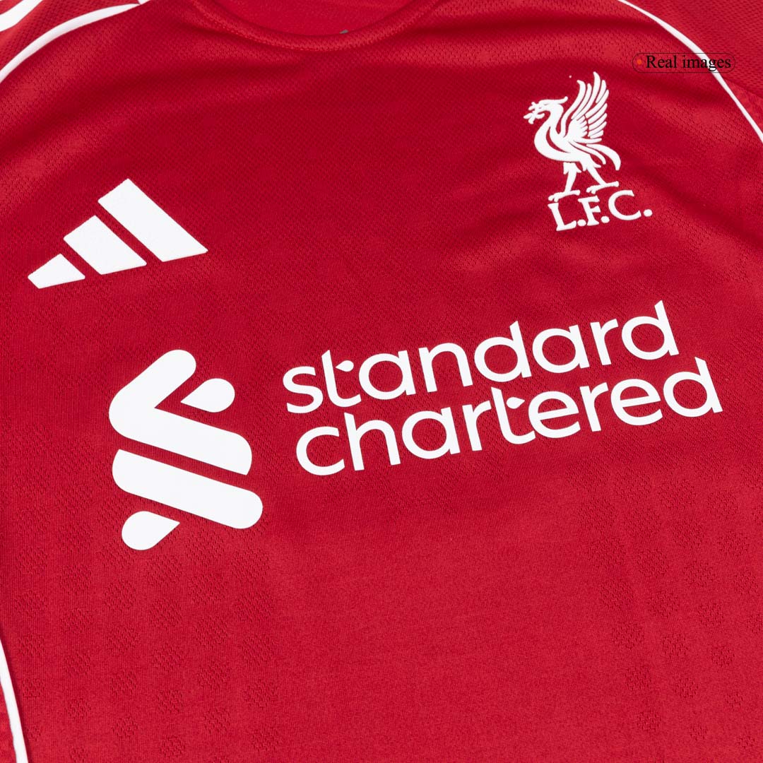 ISAK #9 Authentic Liverpool Home Soccer Jersey 25/26 Red - UCL