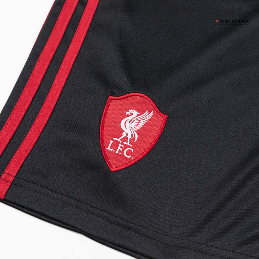Liverpool Away Soccer Jersey Kit(Jersey+Shorts+Shorts) 25/26 White