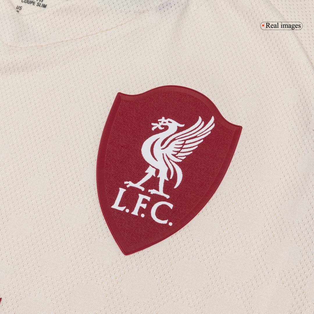 ISAK #9 Authentic Liverpool Away Soccer Jersey 25/26 White