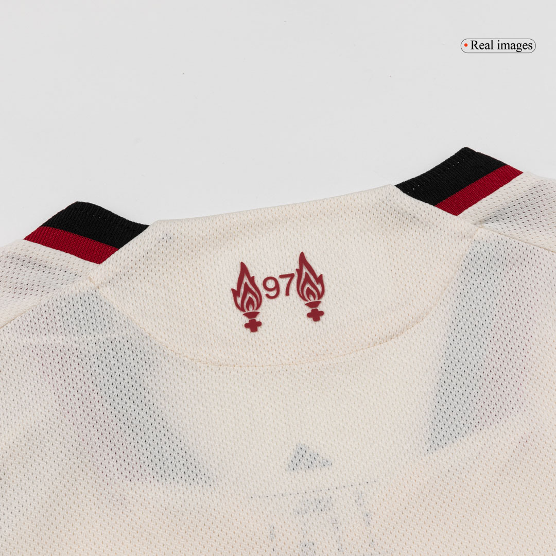 ISAK #9 Authentic Liverpool Away Soccer Jersey 25/26 White