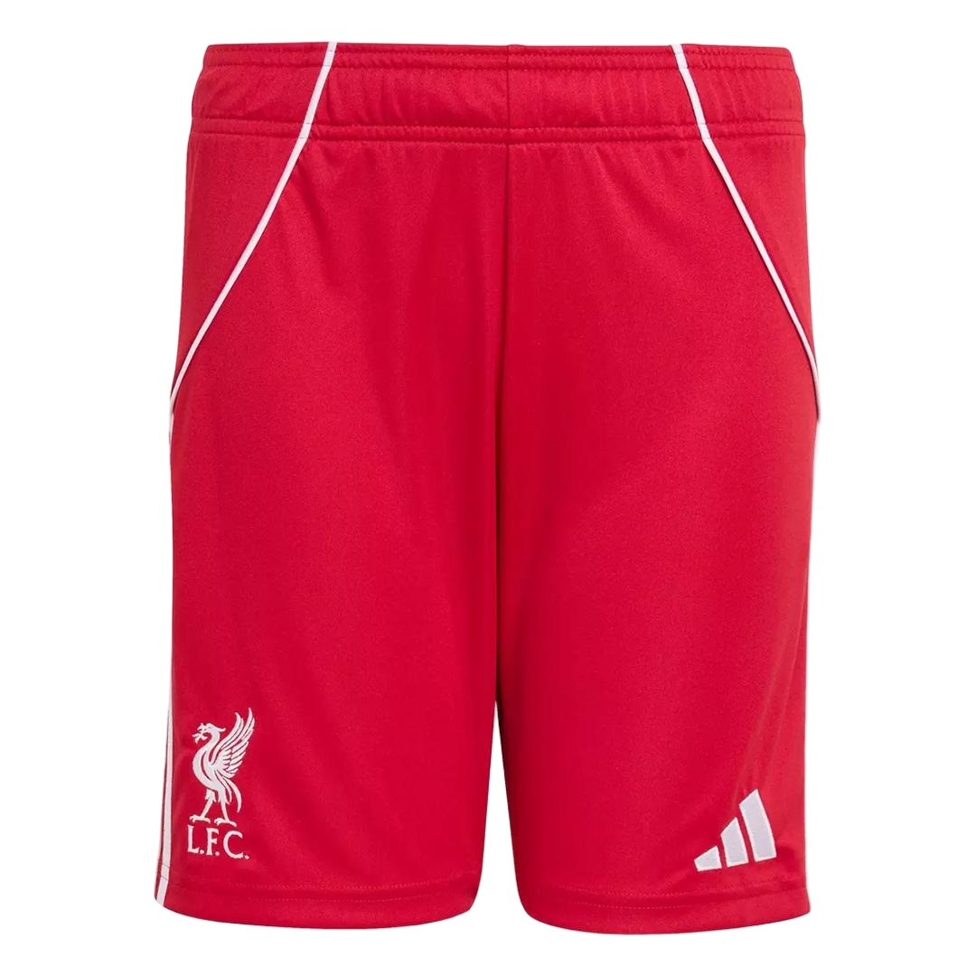 Liverpool Home Soccer Shorts 25/26 Red