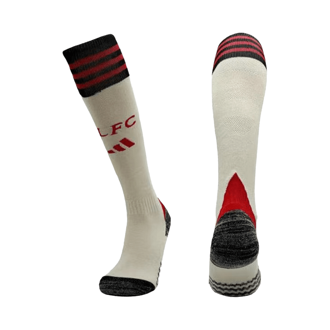 Kid's 25/26 Liverpool Away Socks White