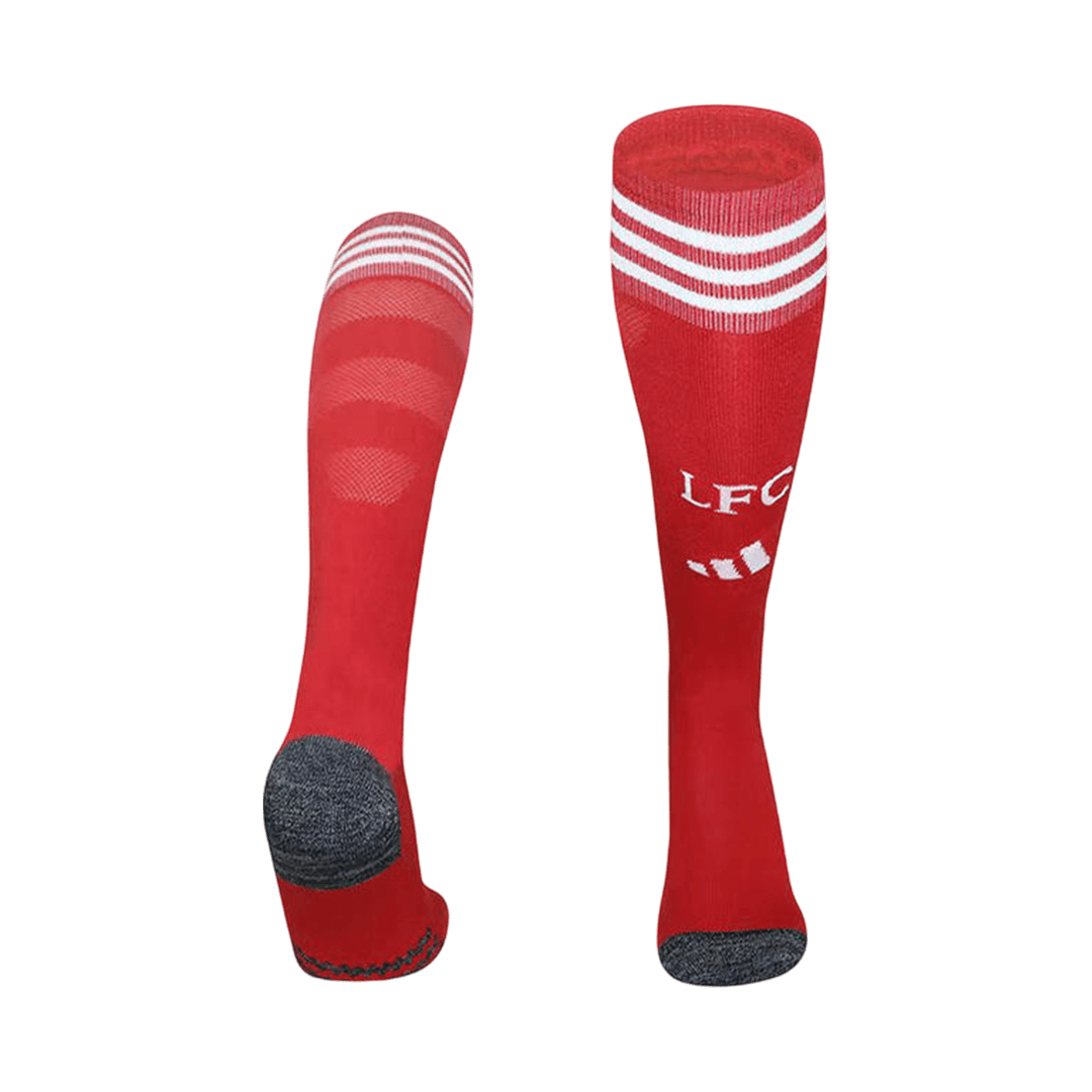 Kid's 25/26 Liverpool Home Socks Red