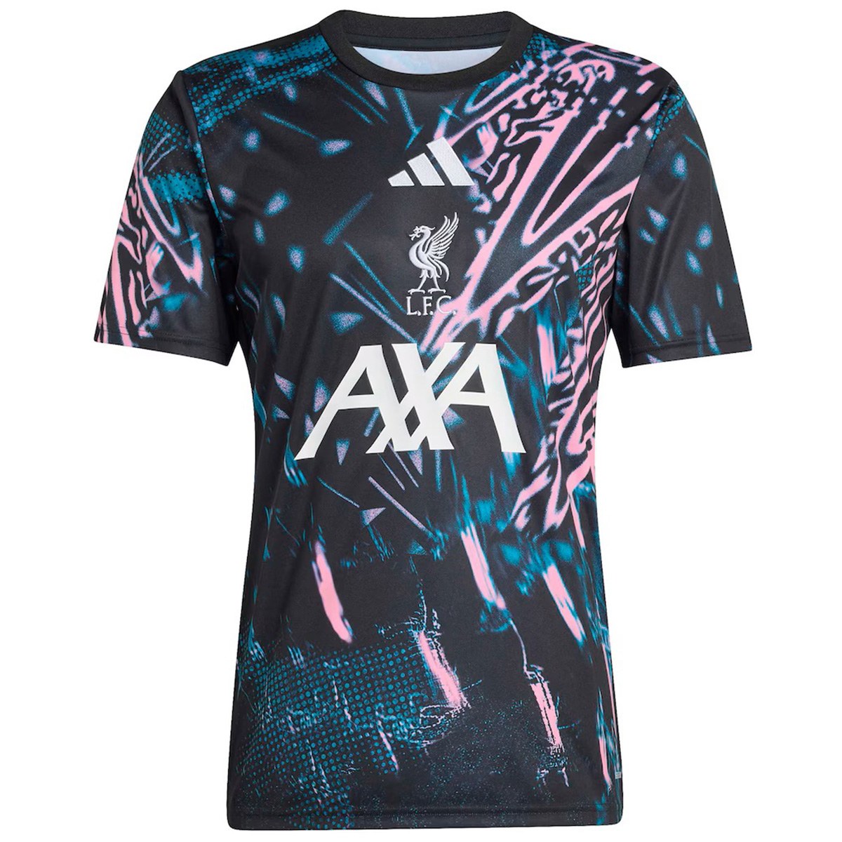 Liverpool Pre-Match Soccer Jersey 25/26 Black