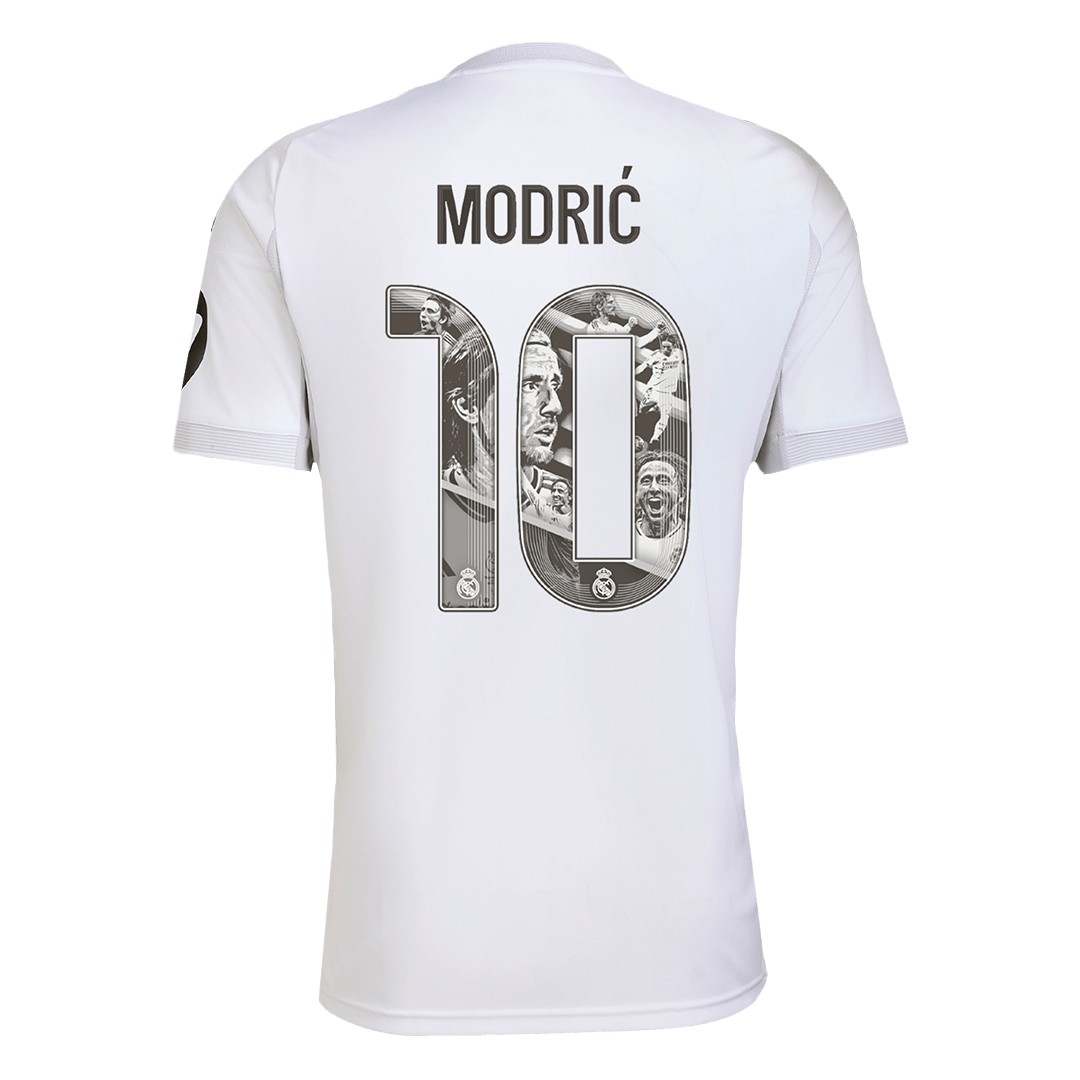 MODRIĆ Special #10 Real Madrid Home Soccer Jersey 2025/26 White