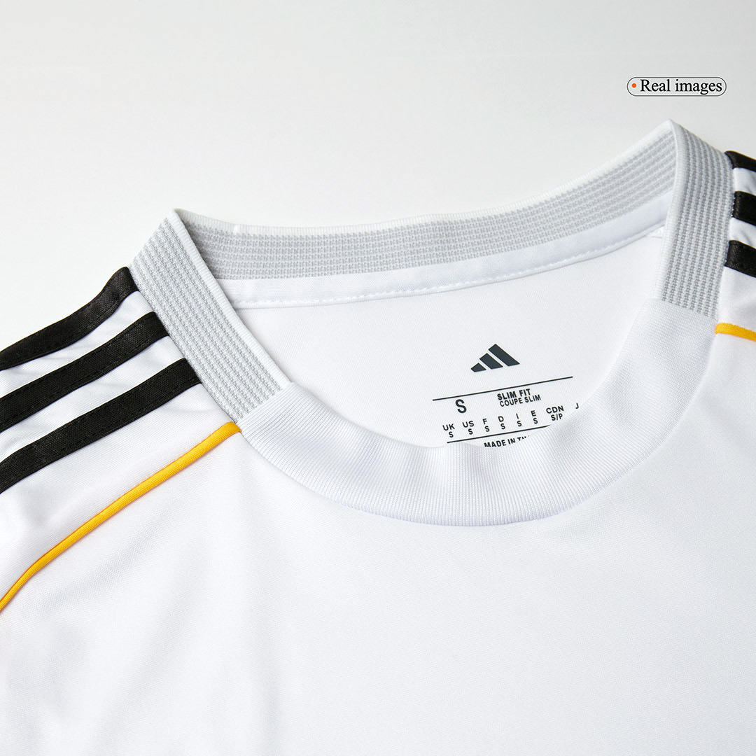 BELLINGHAM #5 Real Madrid Home Soccer Jersey 2025/26 White