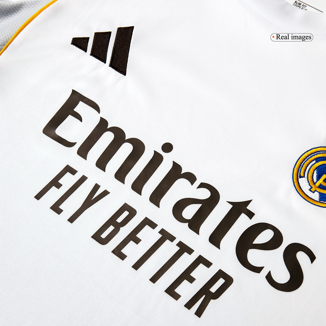 MBAPPÉ #9 Real Madrid Home Soccer Jersey 2025/26 White
