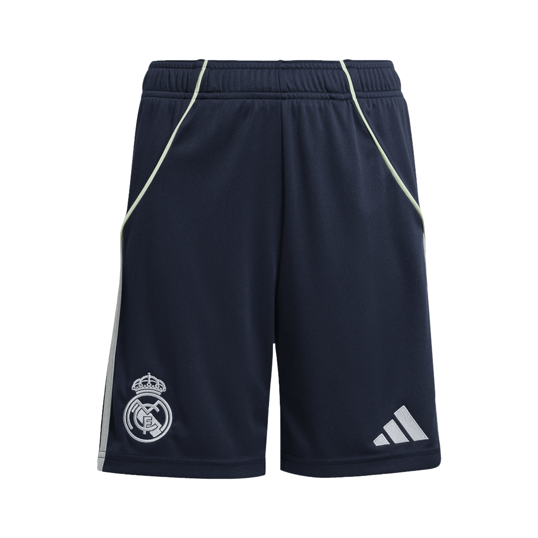 Real Madrid Away Soccer Jersey Kit(Jersey+Shorts) 2025/26 Navy