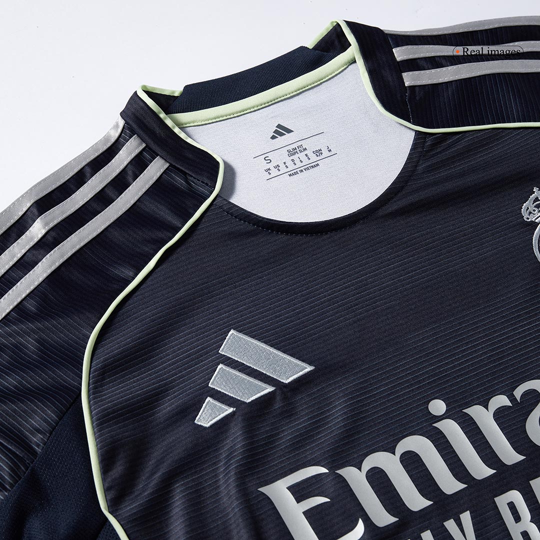 VALVERDE #8 Real Madrid Away Soccer Jersey 2025/26 Navy