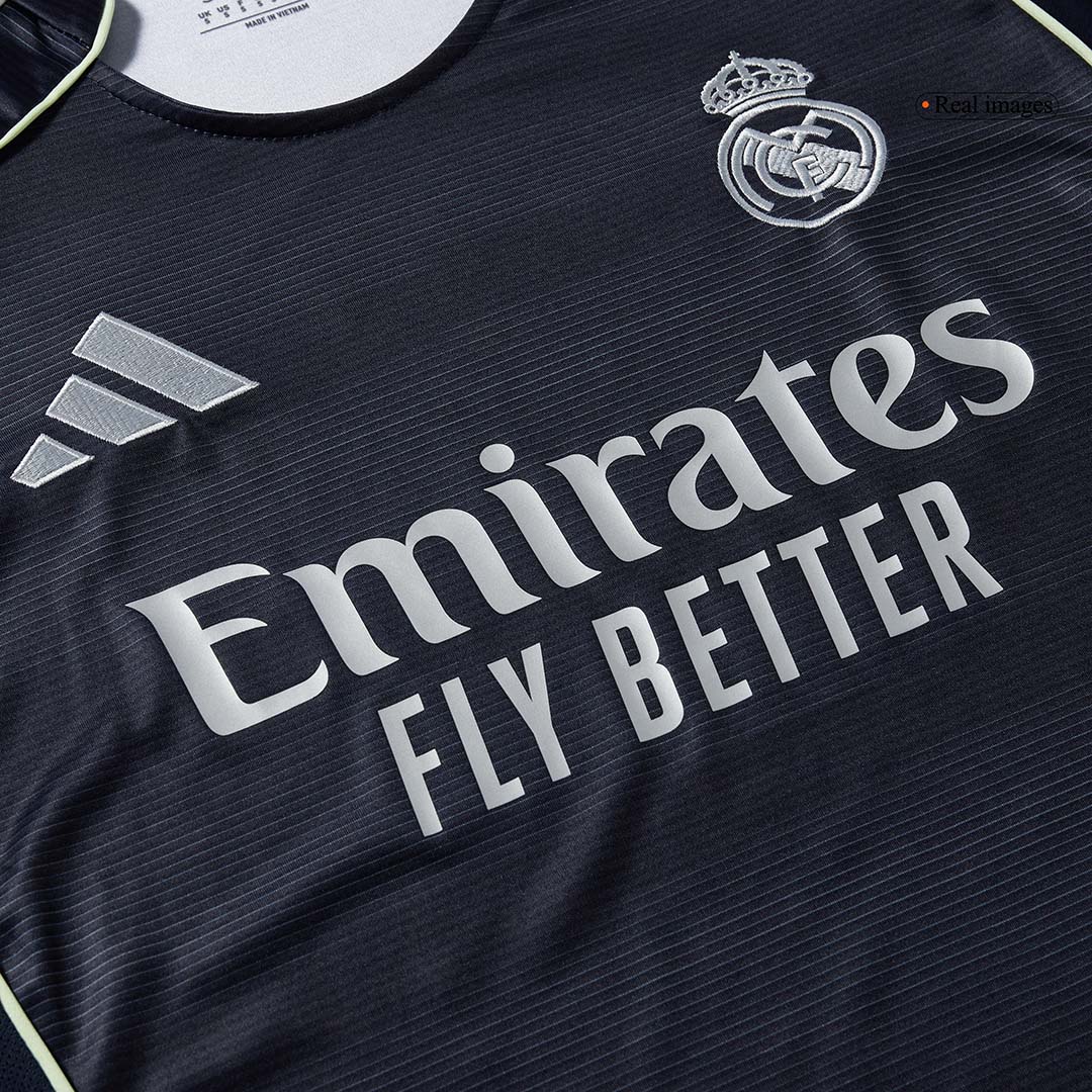 VALVERDE #8 Real Madrid Away Soccer Jersey 2025/26 Navy
