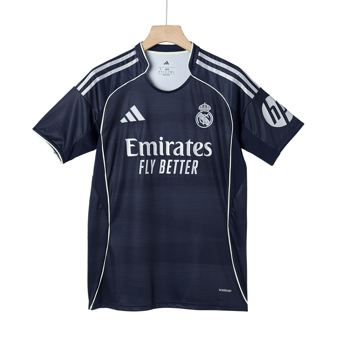 HUIJSEN #24 Real Madrid Away Soccer Jersey 2025/26 Navy