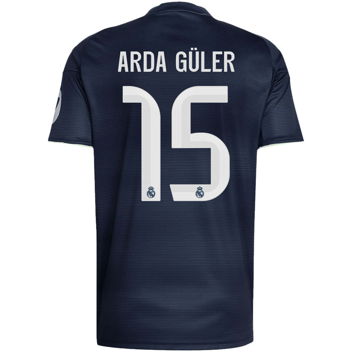 ARDA GÜLER #15 Real Madrid Away Soccer Jersey 2025/26 Navy