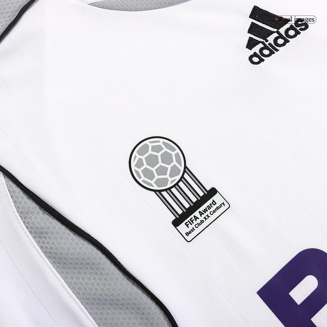 Ronaldo #9 Retro Real Madrid Home Jersey 2006/07