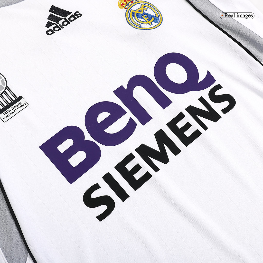 Ronaldo #9 Retro Real Madrid Home Jersey 2006/07
