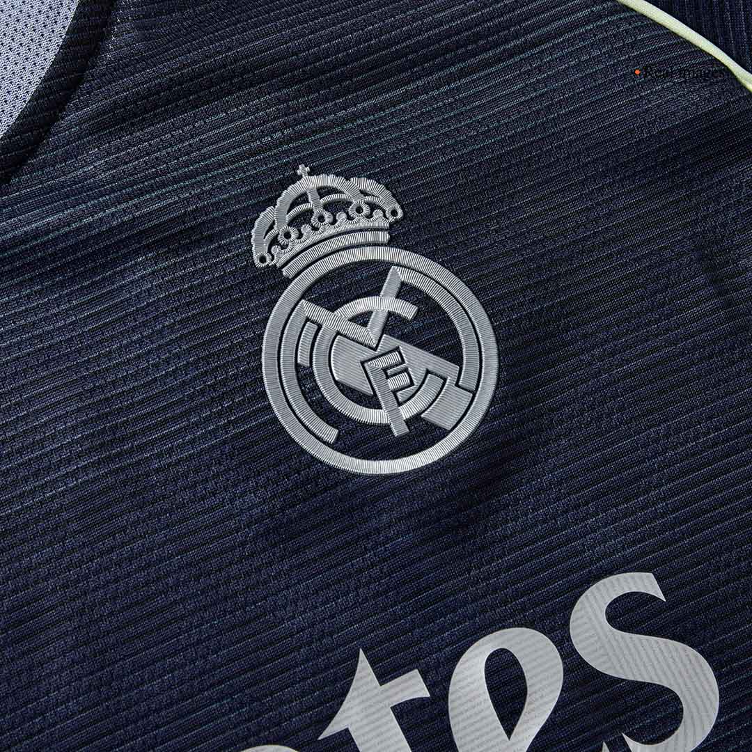 Authentic Real Madrid Away Soccer Jersey Kit(Jersey+Shorts) 2025/26 Navy