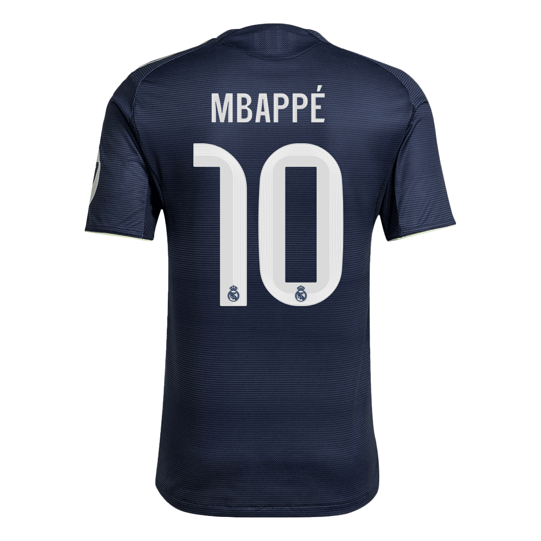 MBAPPÉ #9 Authentic Real Madrid Away Soccer Jersey 2025/26 Navy