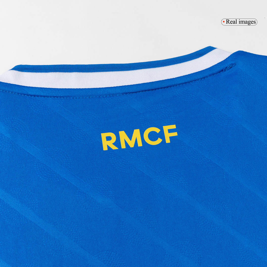 Real Madrid Third Away Soccer Jersey Kit(Jersey+Shorts+Socks) 2025/26 Blue