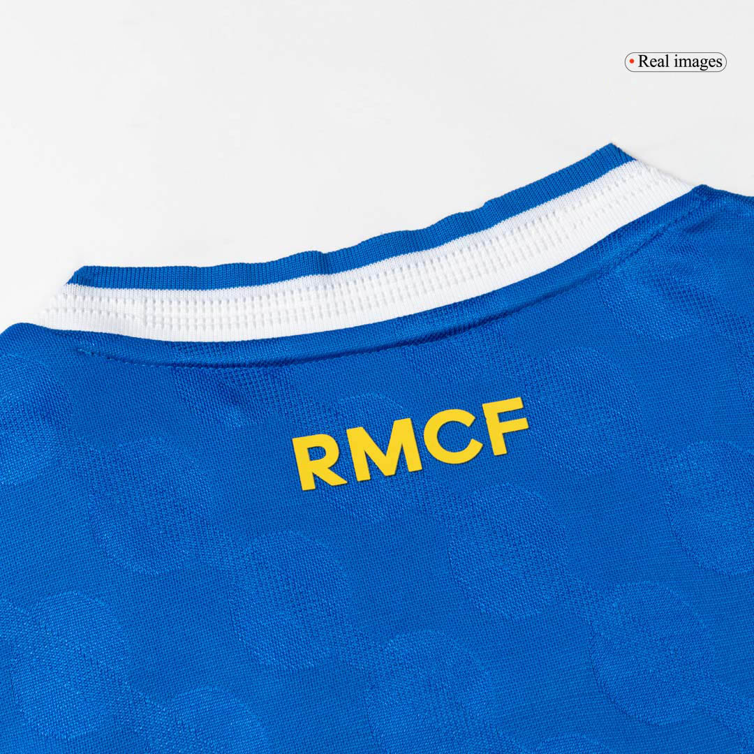 TCHOUAMENI #14 Authentic Real Madrid Third Away Soccer Jersey 2025/26 Blue