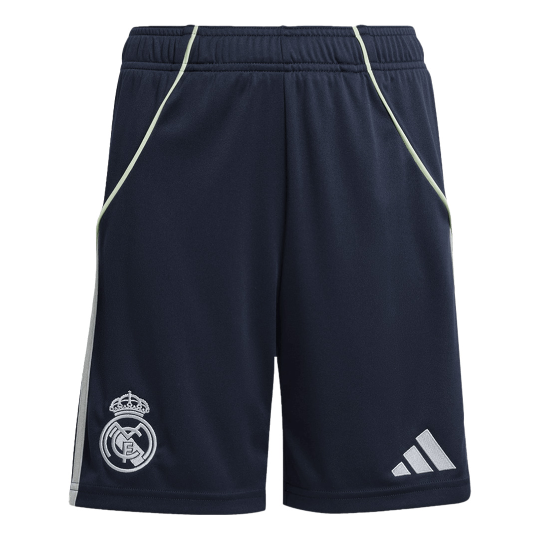 Real Madrid Away Soccer Shorts 25/26 Navy
