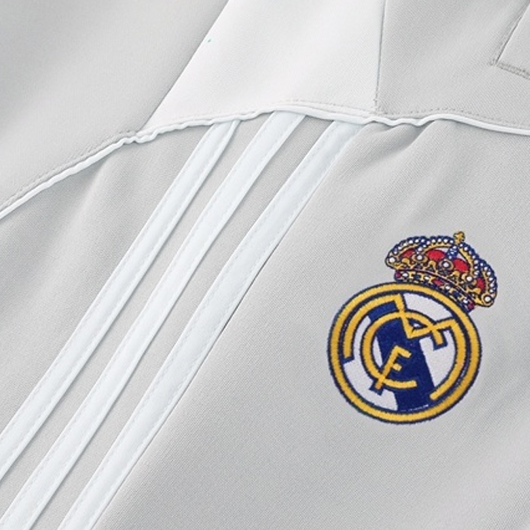Real Madrid Training Jacket Kit(Jacket+Pants) 07 Gray 2025/26