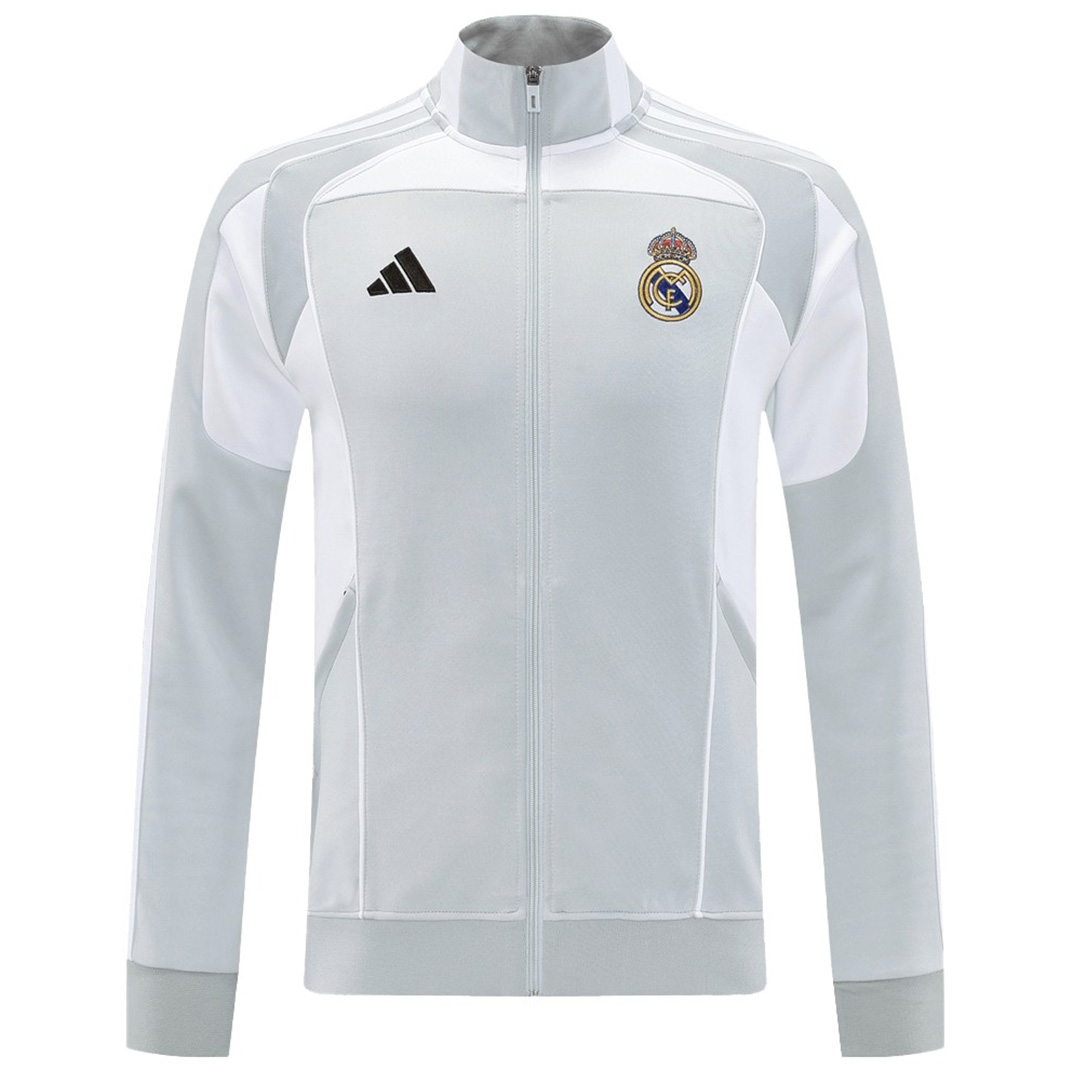 Real Madrid Training Jacket 07 Gray 2025/26