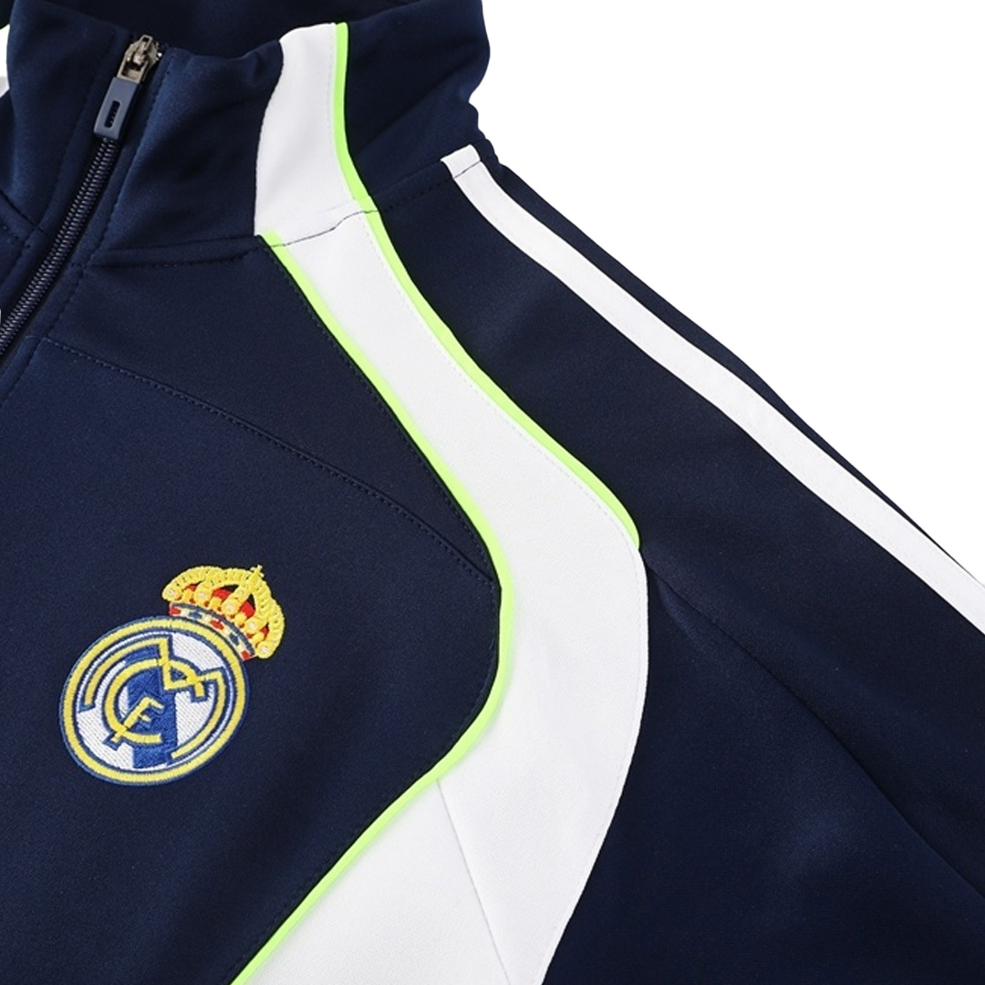 25/26 Real Madrid Training Jacket Kit(Jacket+Pants) 03 Navy