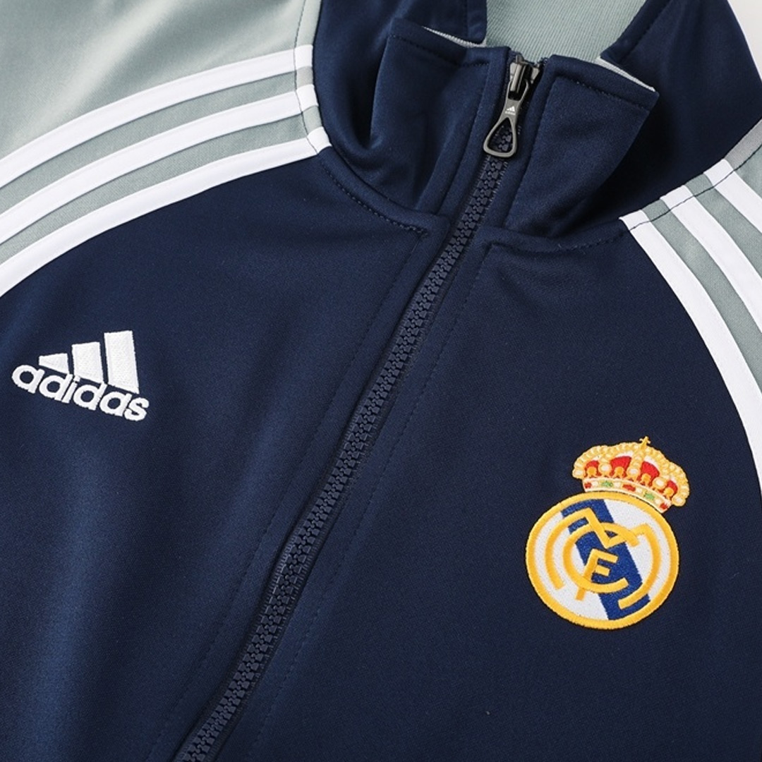 25/26 Real Madrid Training Jacket Kit(Jacket+Pants) 06 Navy