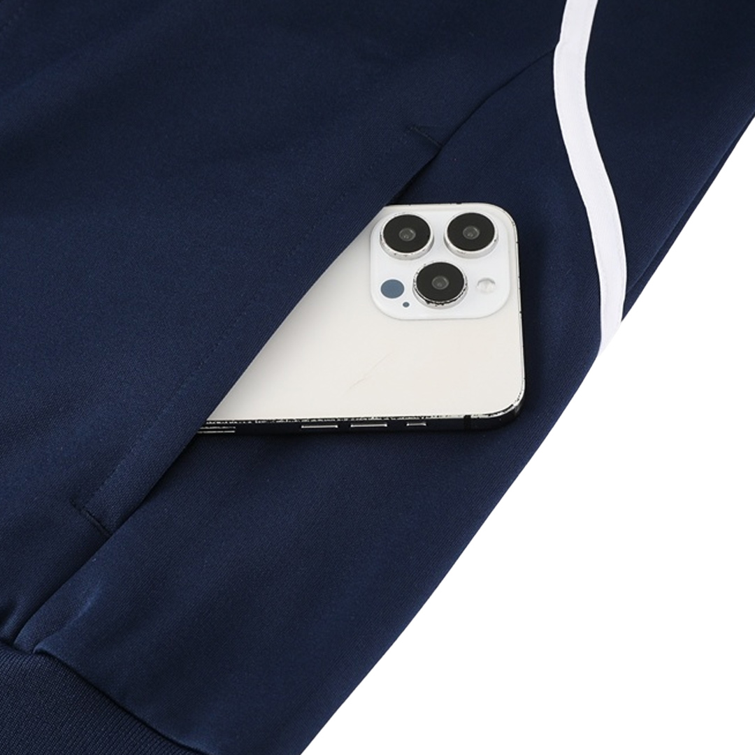 25/26 Real Madrid Training Jacket Kit(Jacket+Pants) 06 Navy
