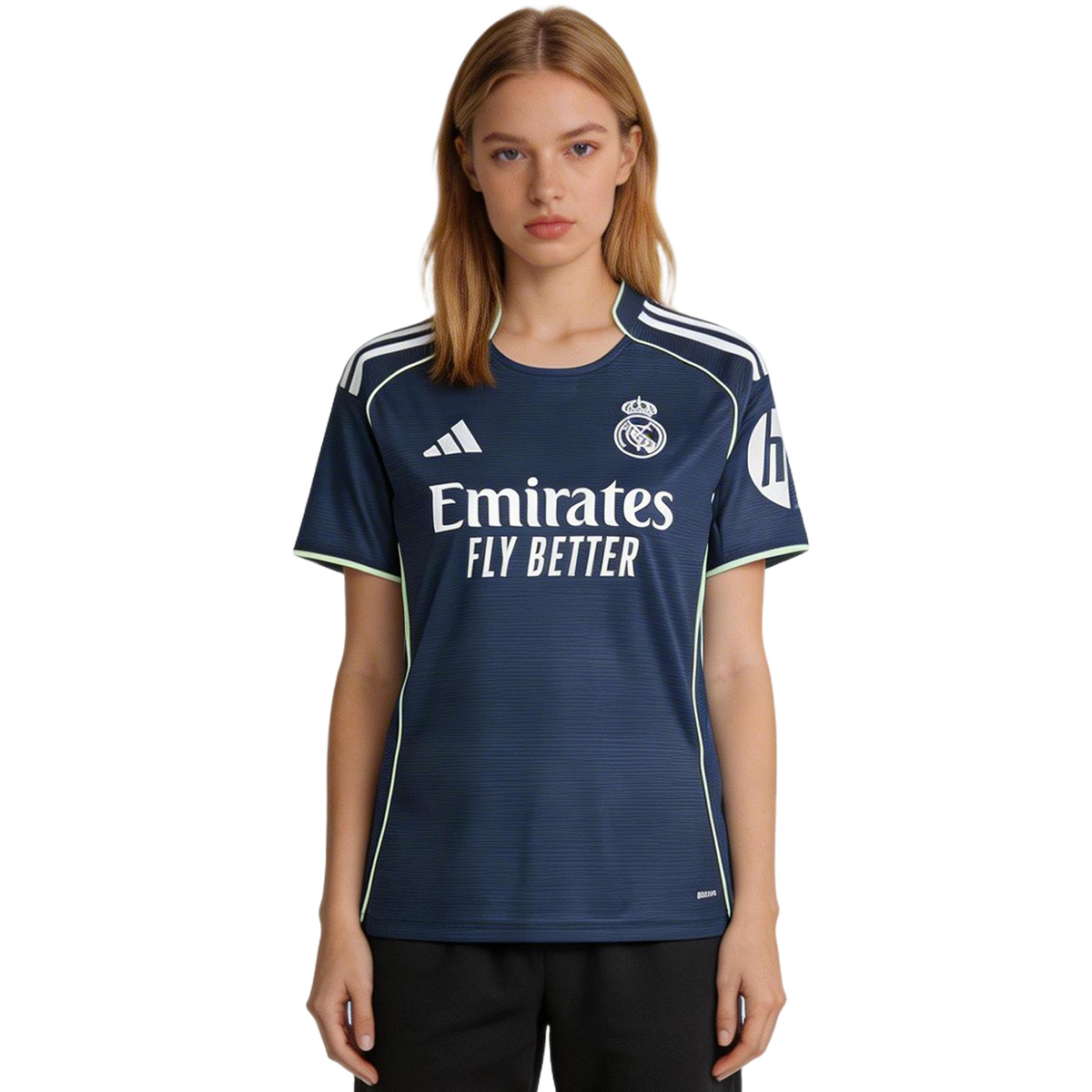 Women's 25/26 Real Madrid Away Soccer Jersey Navy