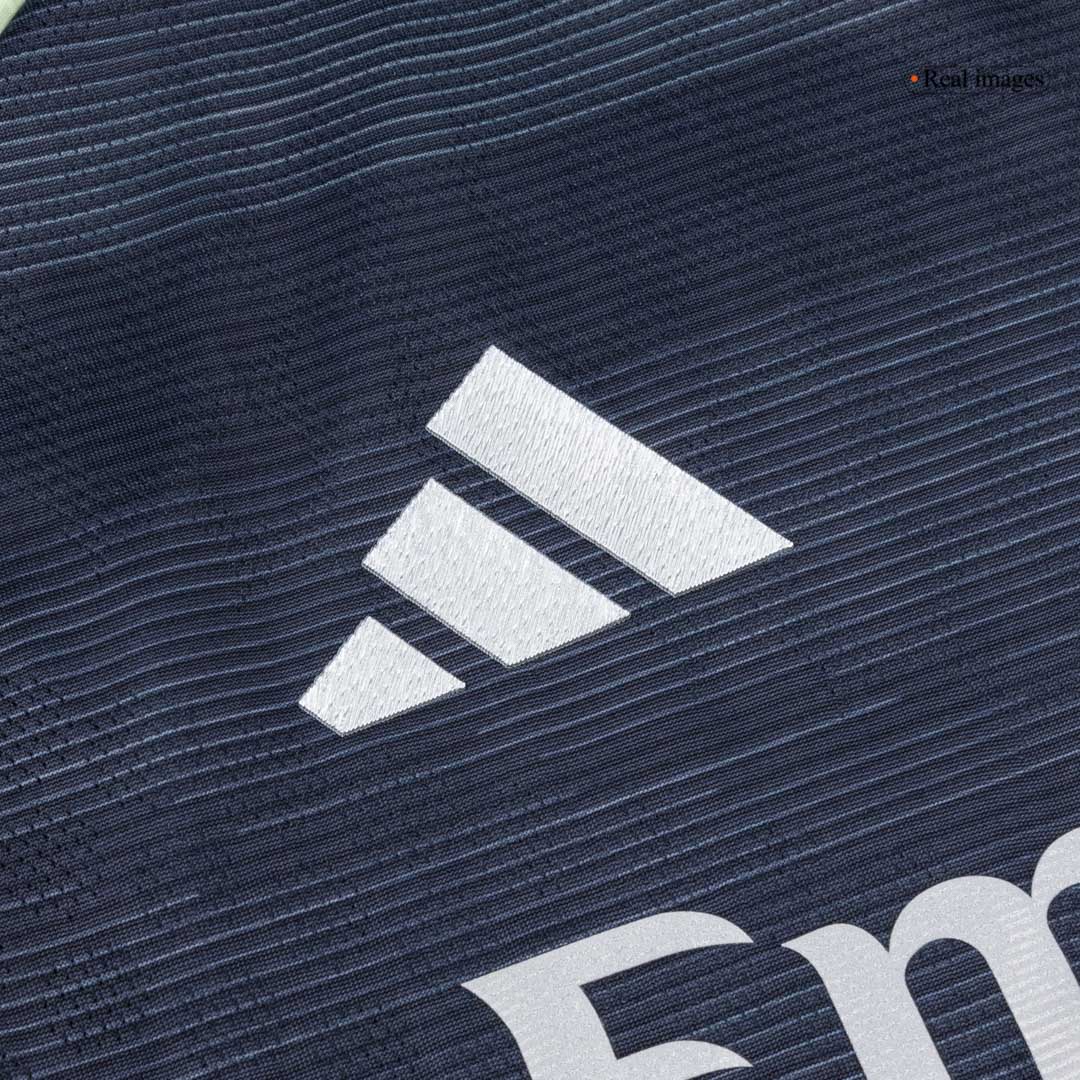 Player Version 25/26 Real Madid Away Long Sleeve Soccer Jesey Navy