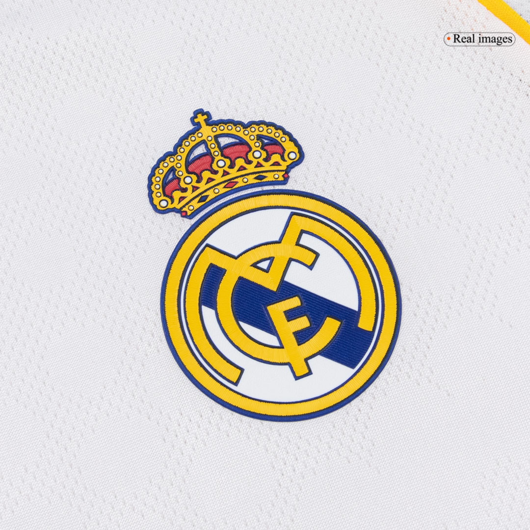 Player Version 25/26 Real Madid Home Long Sleeve Soccer Jesey White