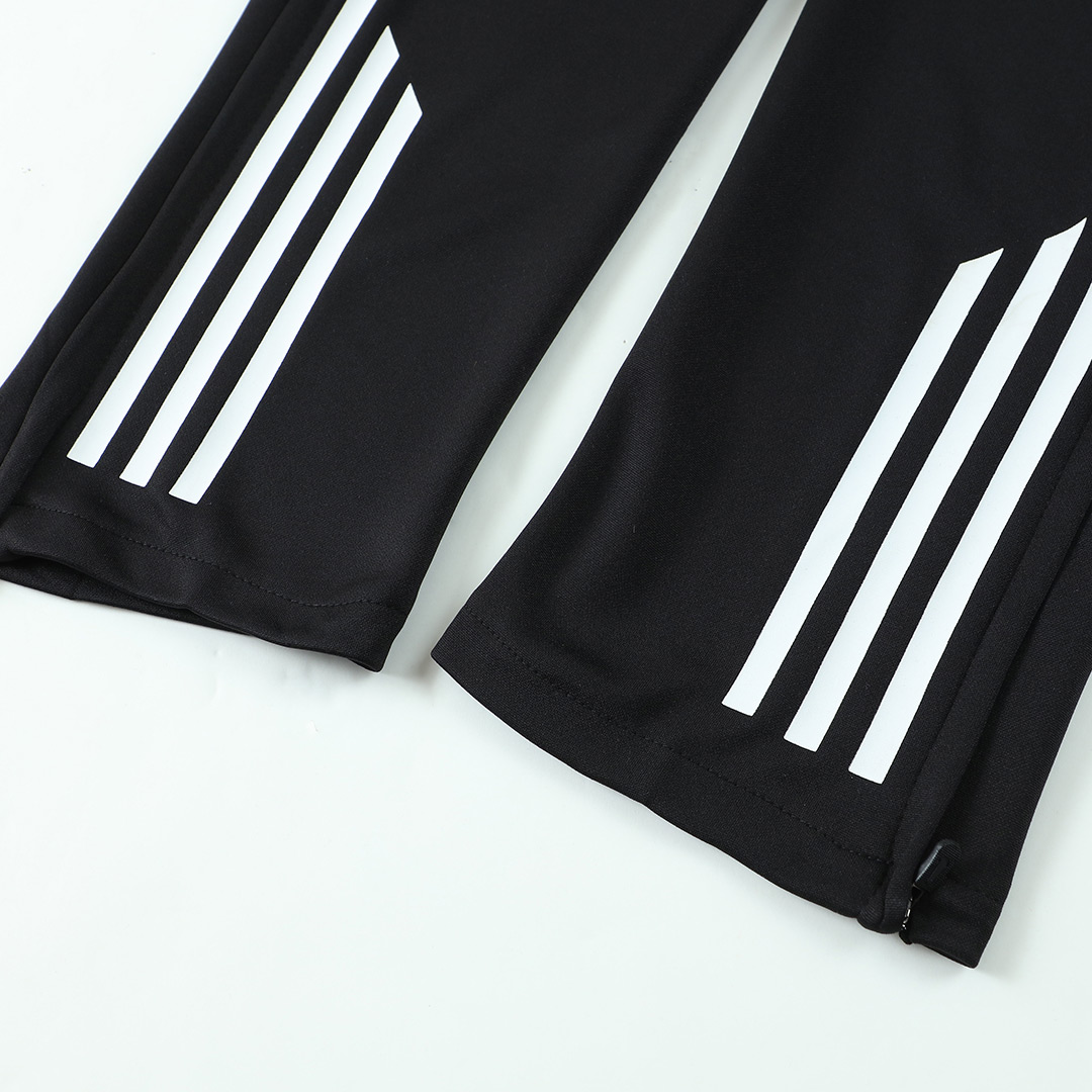 Real Madrid x MARVEL Zipper Sweatshirt Kit(Top+Pants) 25/26 Black